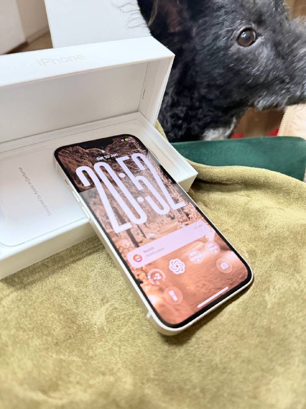 белый iPhone 14 128GB