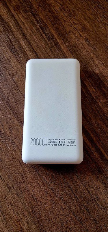 Портативное зарядное устройство Olmio Mini-20 20000mAh 2