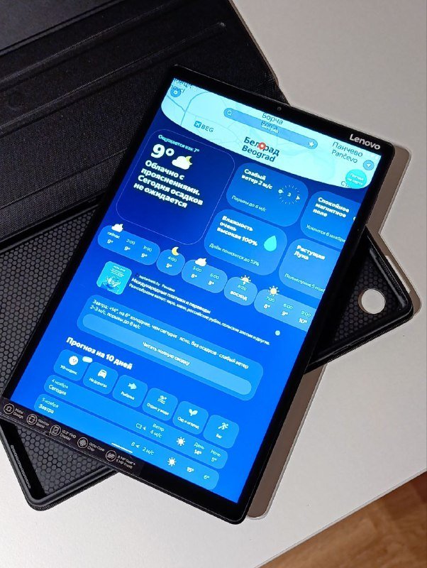 Lenovo Tab M10 FHD Plus с чехлом