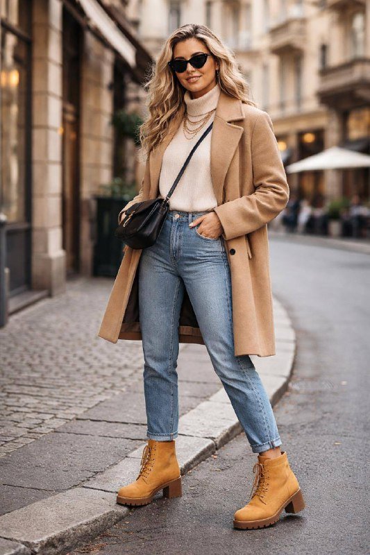 Женские ботинки Timberland на каблуке