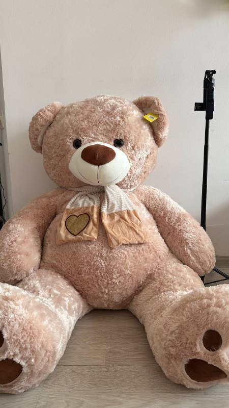 Большая мягкая игрушка Мишка