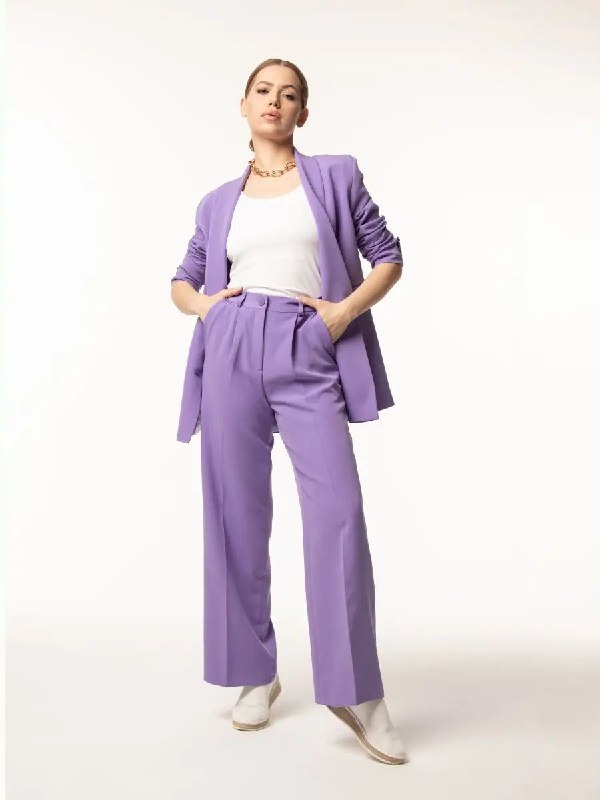 Женская рубашка UNIQLO, брюки сиреневые, вельветовые джинсы Zarina, шорты, плиссированная юбка 5