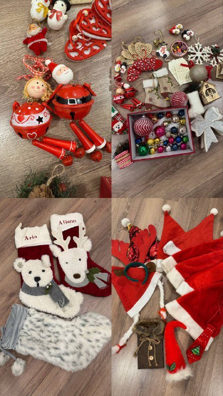 Новогодний декор и украшения, игрушки, гирлянды, венки, елка 2