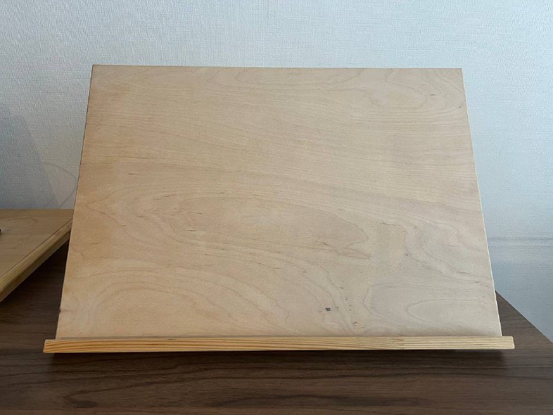 Настольный мольберт деревянный подставка для рисования 2