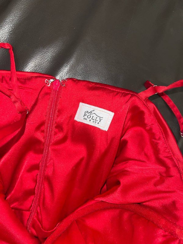 Платье красное от Oh Polly размер xs/s 6