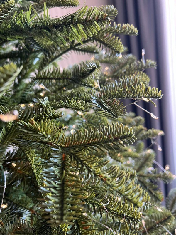 Новая елка 2.1м с гирляндой роса 2