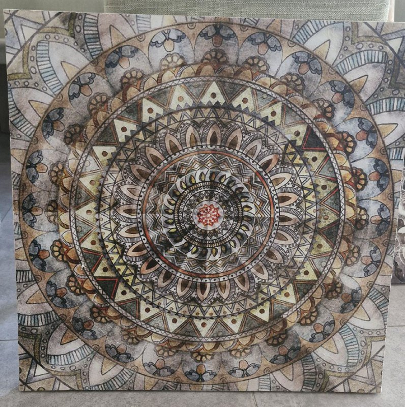 2 картины с орнаментом 60x60