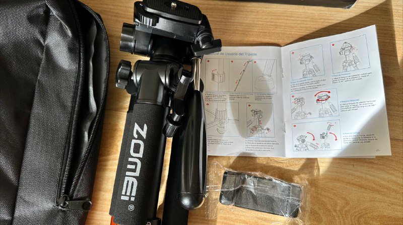 Штатив для камеры с держателем для телефона