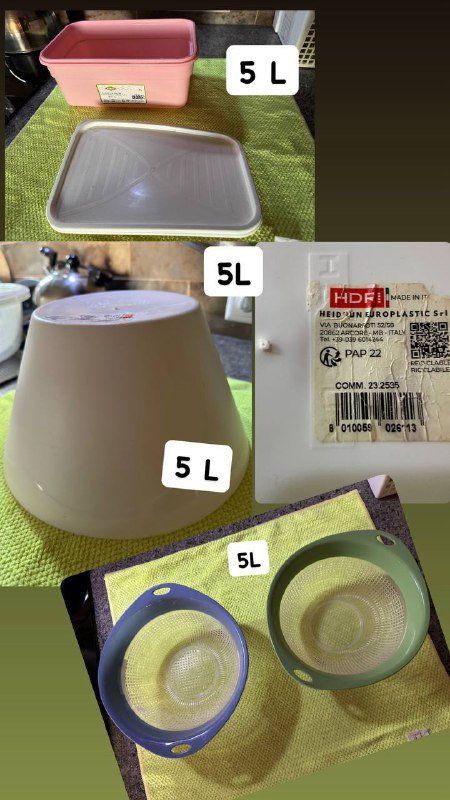 Машинка для стрижки, очки, пижамка, контейнеры, посуда 6