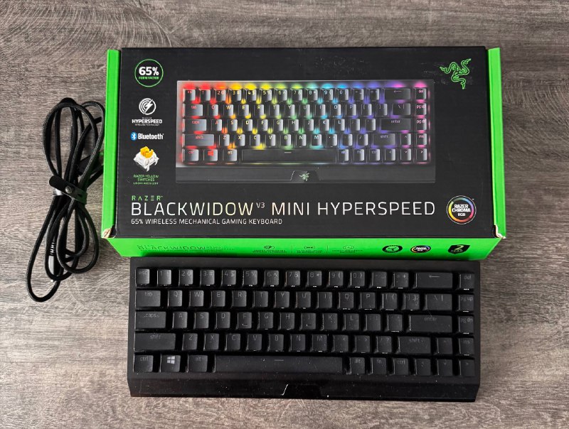 Клавиатура Razer BlackWidow Mini Hyperspeed