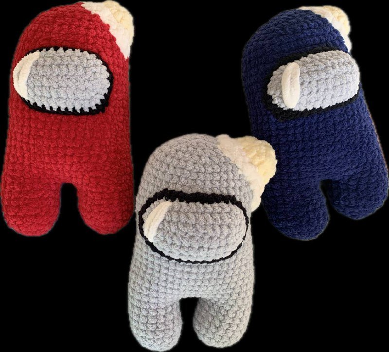 AmongUs игрушки ручной работы 20см