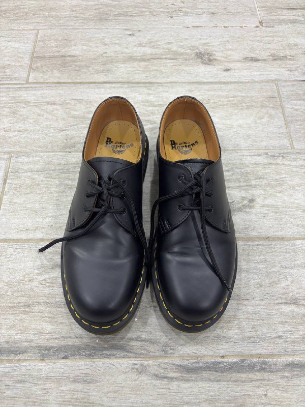 Ботинки Dr. Martens 1641 черные с набором для ухода