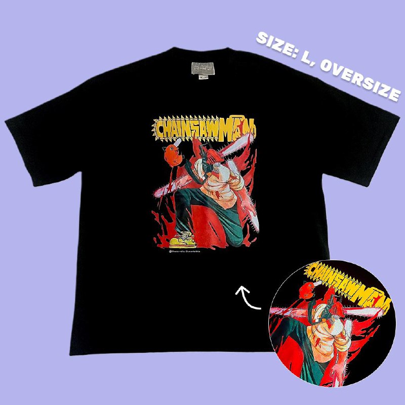 Футболки аниме Chainsaw Man, Dragon Ball Z, Death Note, Evangelion, Spiderman