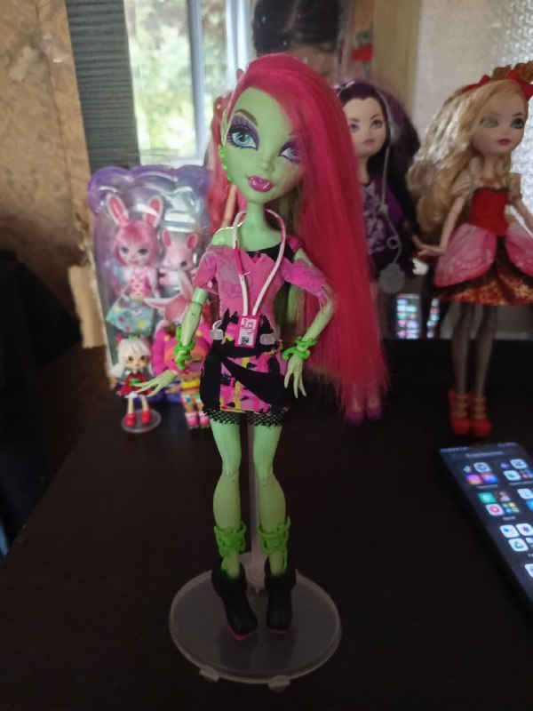 Кукла monster high венера, кукла ever after high