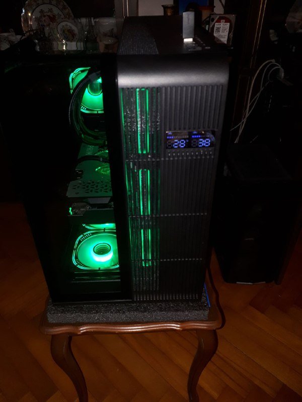 Компьютер настольный, монитор AOC Q27G2E/BK 27" 2K 155Hz 2