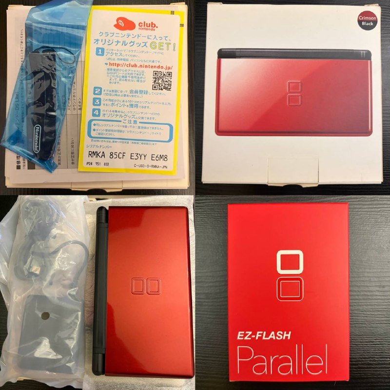 Nintendo DS Lite, EZ Flash Parallel, флеш-картридж 4