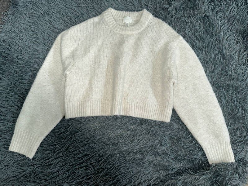 Cropped jumper H&M оверсайз размер M 4