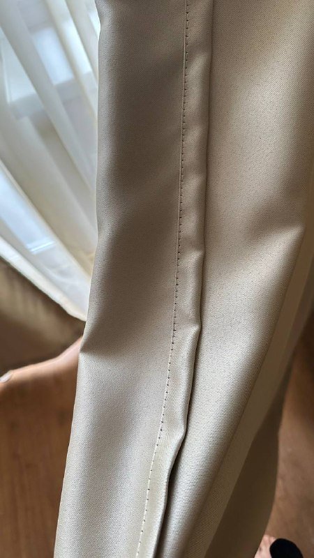 Комплект blackout штор, 3 шт, 200×270 см, песочно-бежевый 2