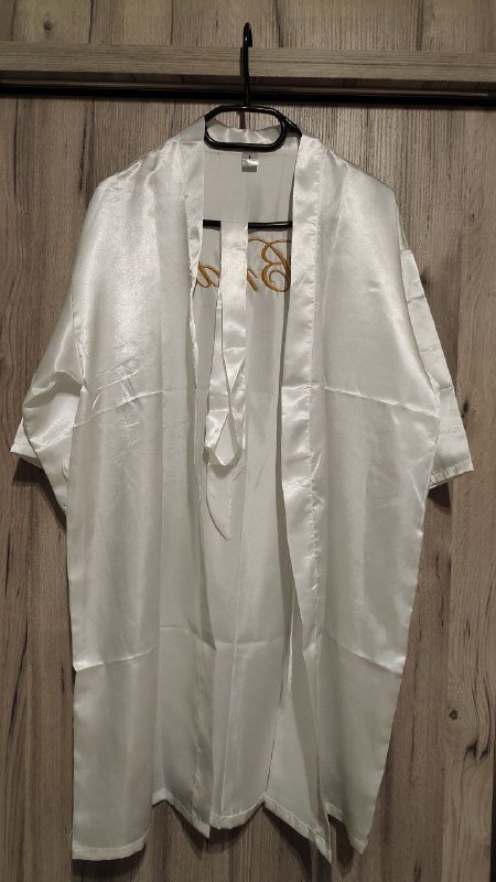 халат Bride, ночнушка белая