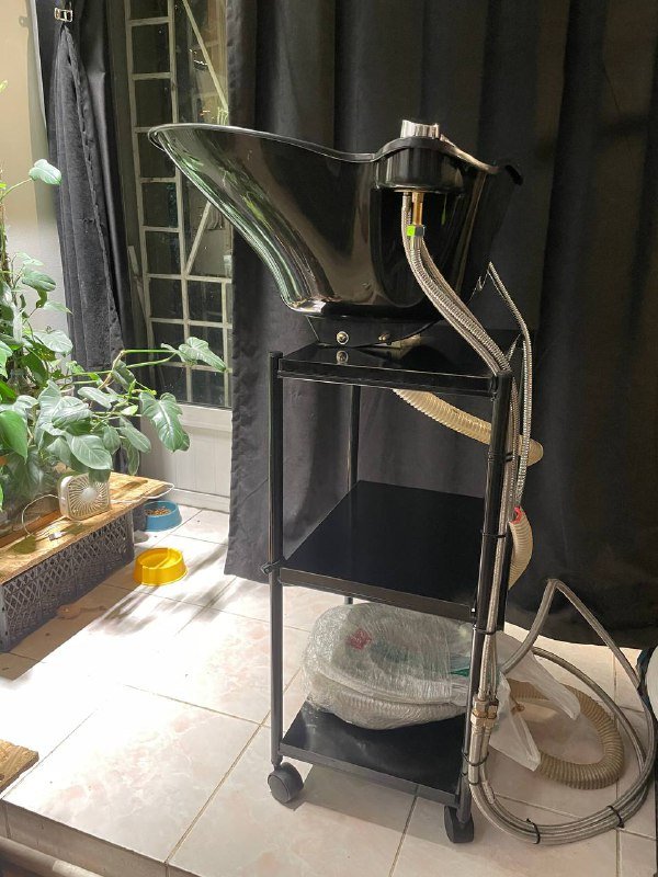 Парикмахерское кресло, мобильная мойка, рабочий стул, зеркало, стерилизатор 7