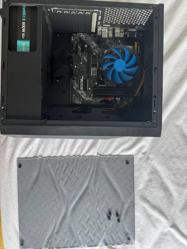 Компьютер AMD Ryzen 5 5600G, 16GB DDR4, SSD 256GB, блок питания 600W