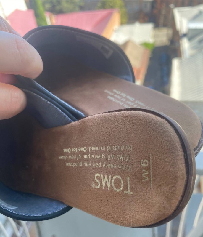 босоножки сабо Toms кожа женские 37-38 размер 2