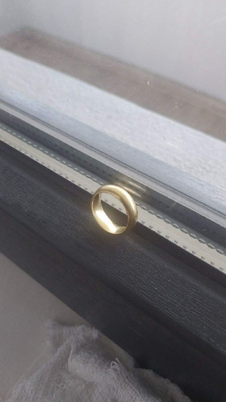 Женское обручальное кольцо 985 проба 10 грамм, размер 17