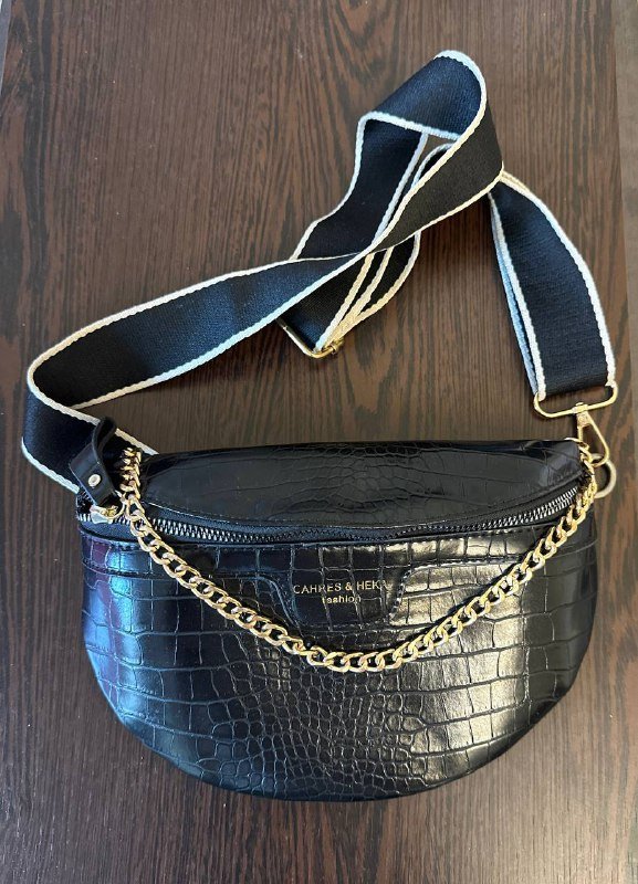 Кожаная черная сумка, черная сумка