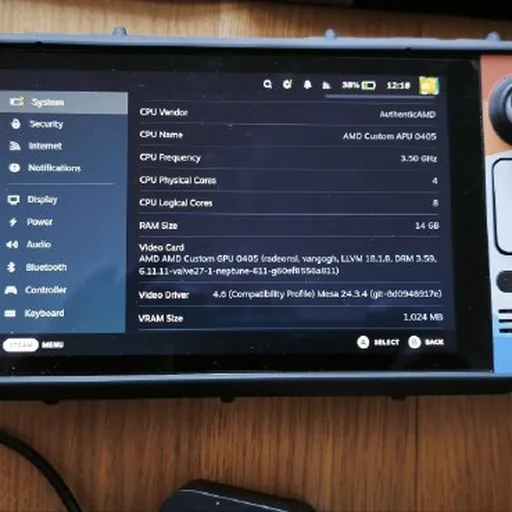 Steam Deck 512GB, SD card 256GB