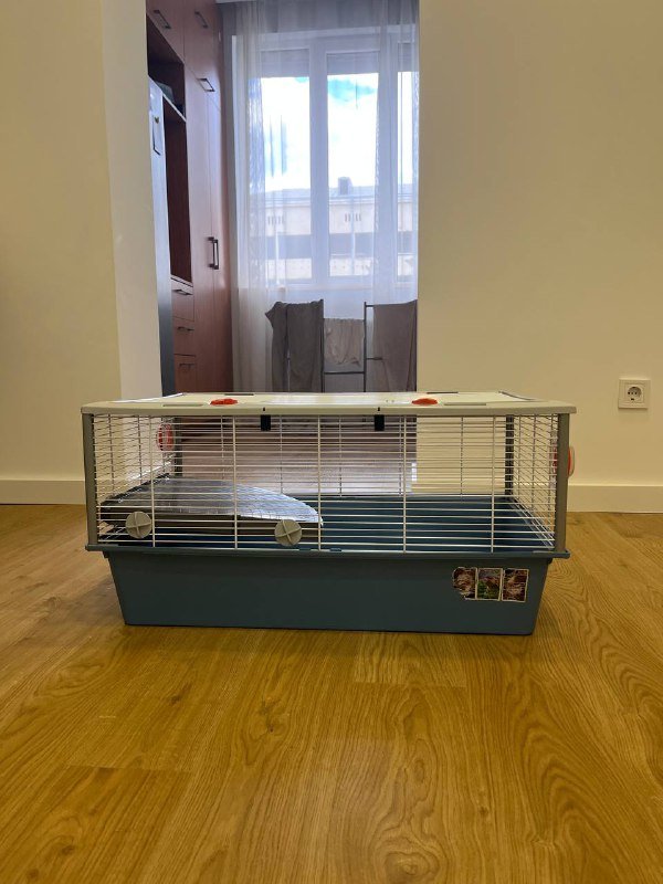 клетка FERPLAST для грызунов с деревянным декором 2