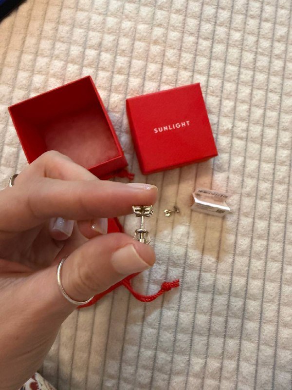 Серьги Sunlight серебро с фианитами 3