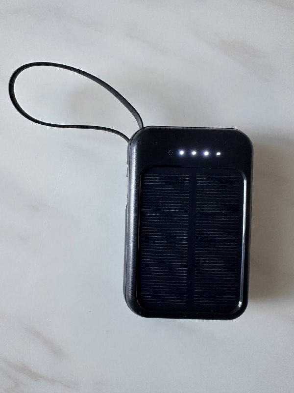 Power bank 10000 mAh, солнечная зарядка, для нескольких устройств 2