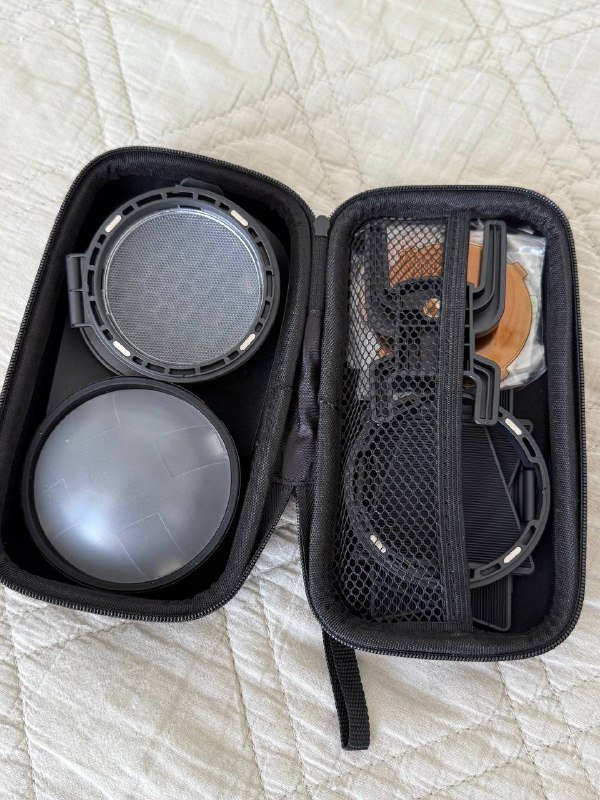 TTL вспышка Godox V1S для Sony, комплект насадок и фильтров 4