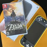 Nintendo Switch Lite, SD card, Zelda Breath of the Wild 2