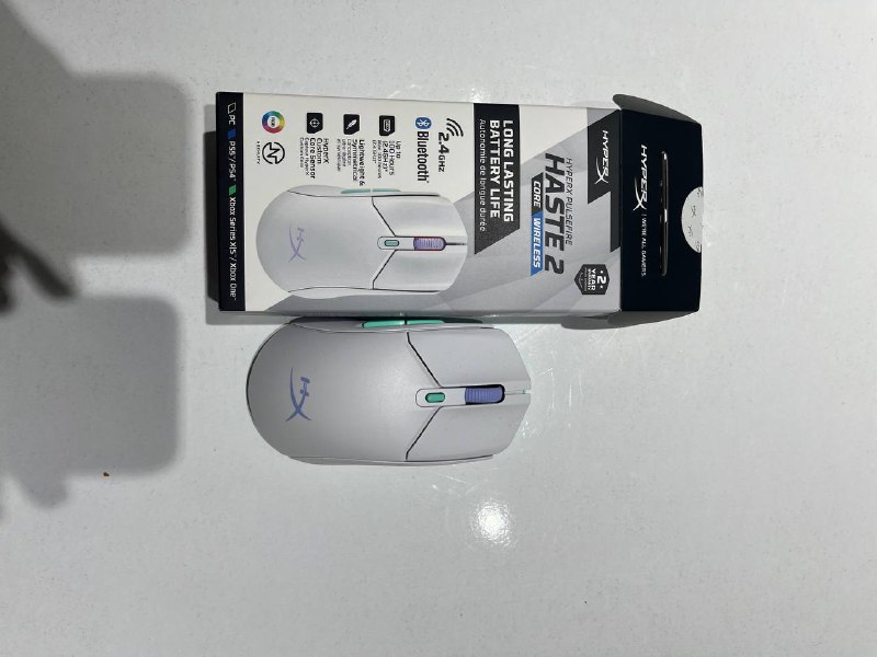 Беспроводная игровая мышь HyperX Haste 2 белая