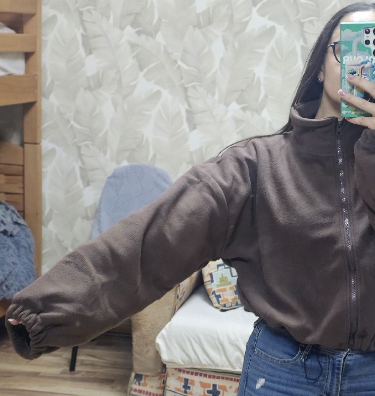 Зимний тёплый жакет с регулировкой ширины 2