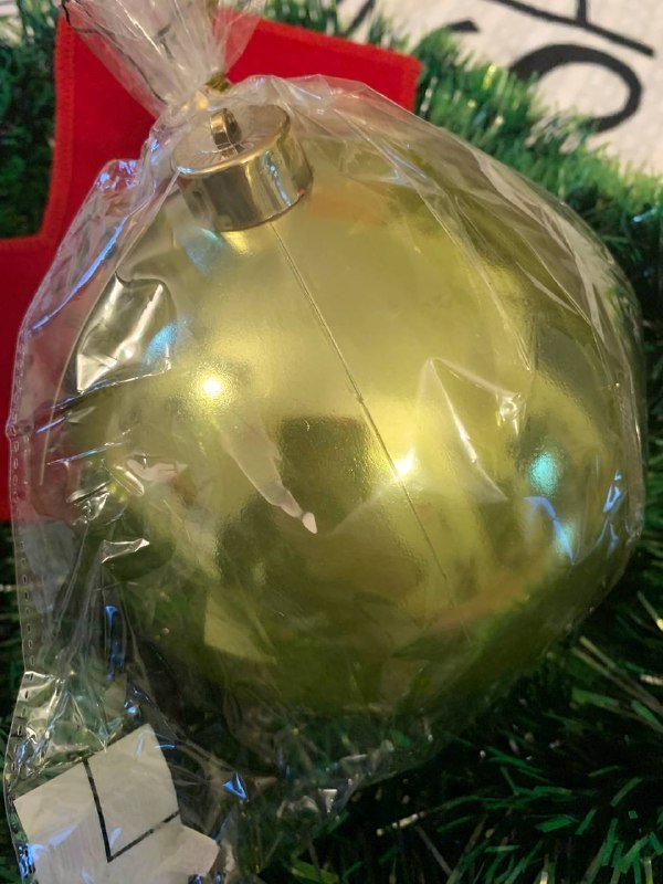 Большой новогодний шар 2