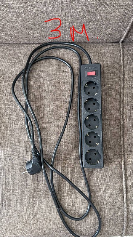 Сетевые фильтры удлинители с кнопкой выключения 3