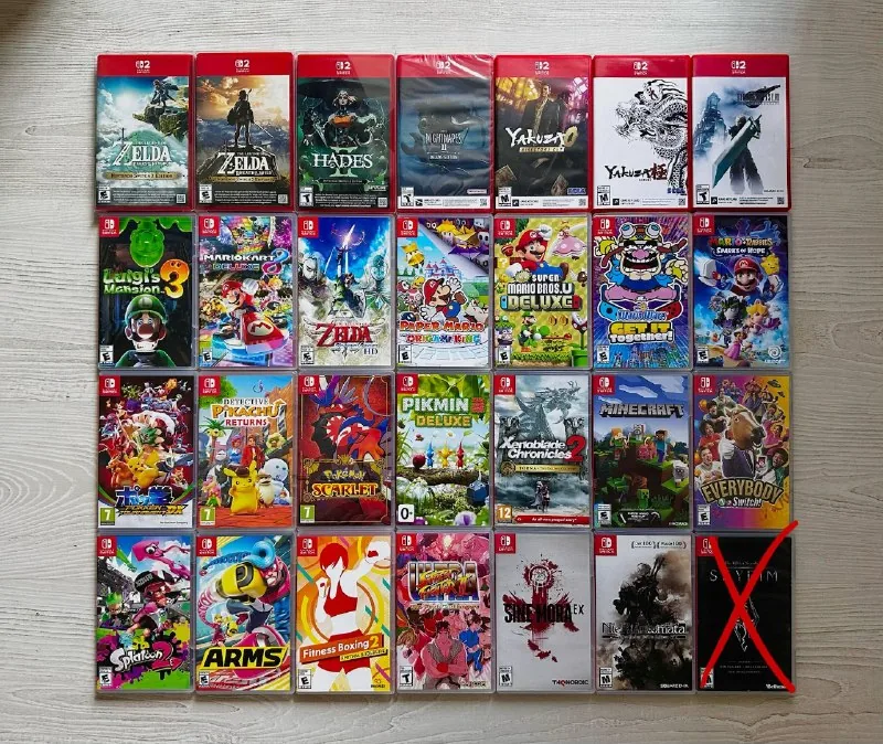 Игры Nintendo Switch 1