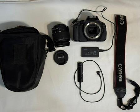 Зеркальный фотоаппарат Canon EOS 600D с комплектом аксессуаров 3