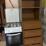 Газовая духовка, шкаф для продуктов 1