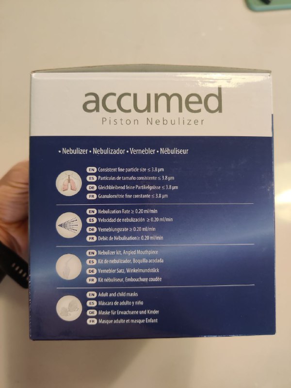 Ингалятор (небулайзер) Accumed NL 100 4