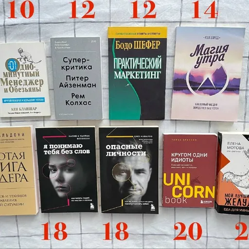 Книги по психологии, коучингу и маркетингу