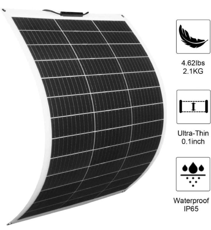 Панель 100 W складная, солнечная батарея 3