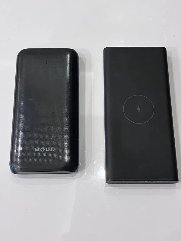 Павербанки W.O.L.T. и Xiaomi 10 тыс мАч 1