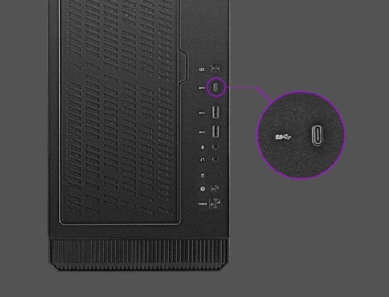 Корпус MPG VELOX 100P AIRFLOW, Монитор Samsung Odyssey G5 32" 2