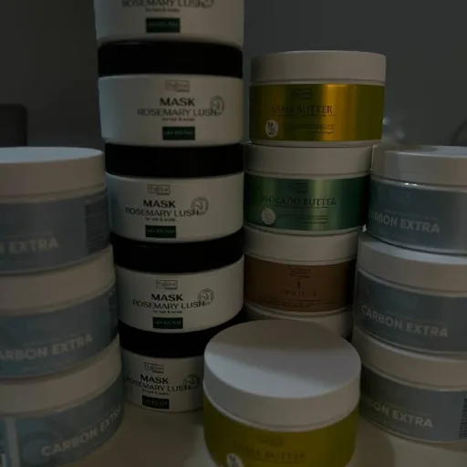 Mask Rosemary Lush, Carbon Extra, Avocado Butter, Usma Butter, Lipid Filler