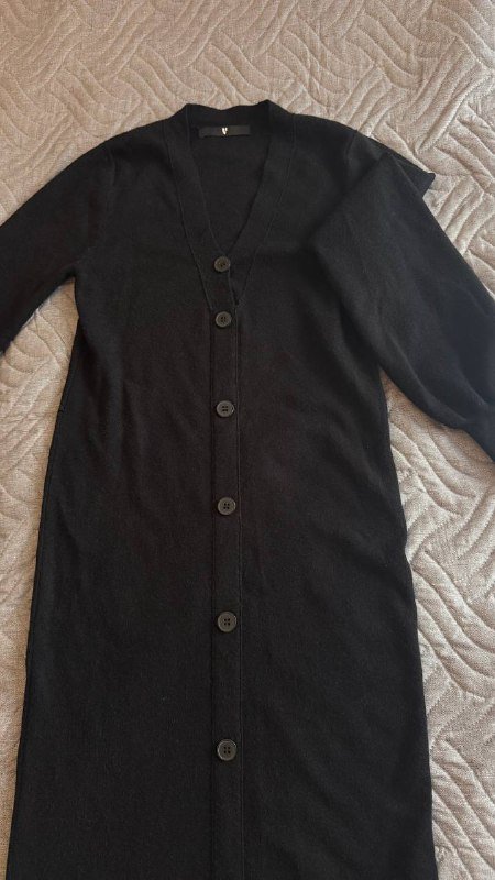 Джемпер голубой, Джемпер розовый, Зеленый свитер, Пиджак зара, Платье макси черное 6