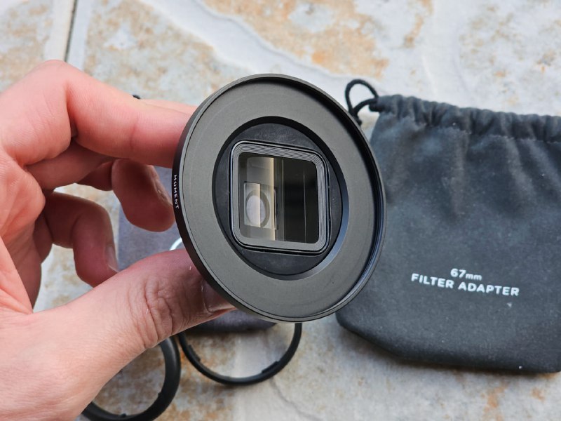 Moment Anamorphic 1.33x Mobile Lens, адаптер фильтров, крепление на телефон 2