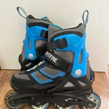 Детские раздвижные ролики Rollerblade Spitfire, комплект защиты 2